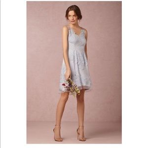 BHLDN dress in light blue yoana